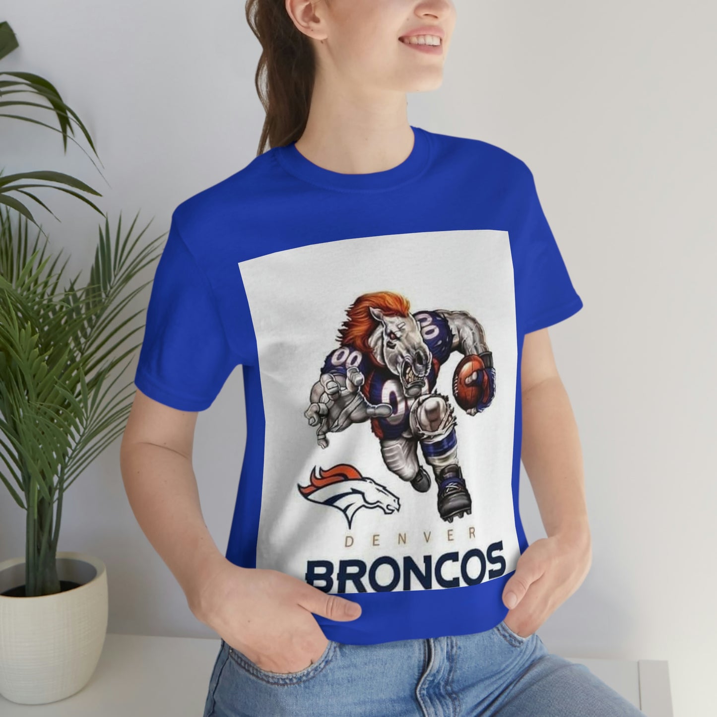 Denver Colorado Football Sports Team Unisex Jersey Short Sleeve Tee