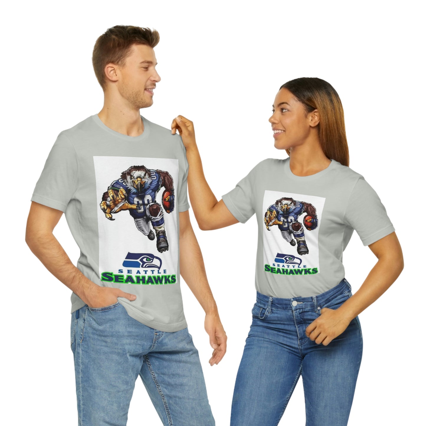 Seattle Football Sports Team Jersey Short Sleeve Tee