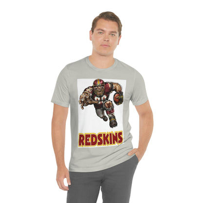 Redskins Football Sports Team Jersey Short Sleeve Tee