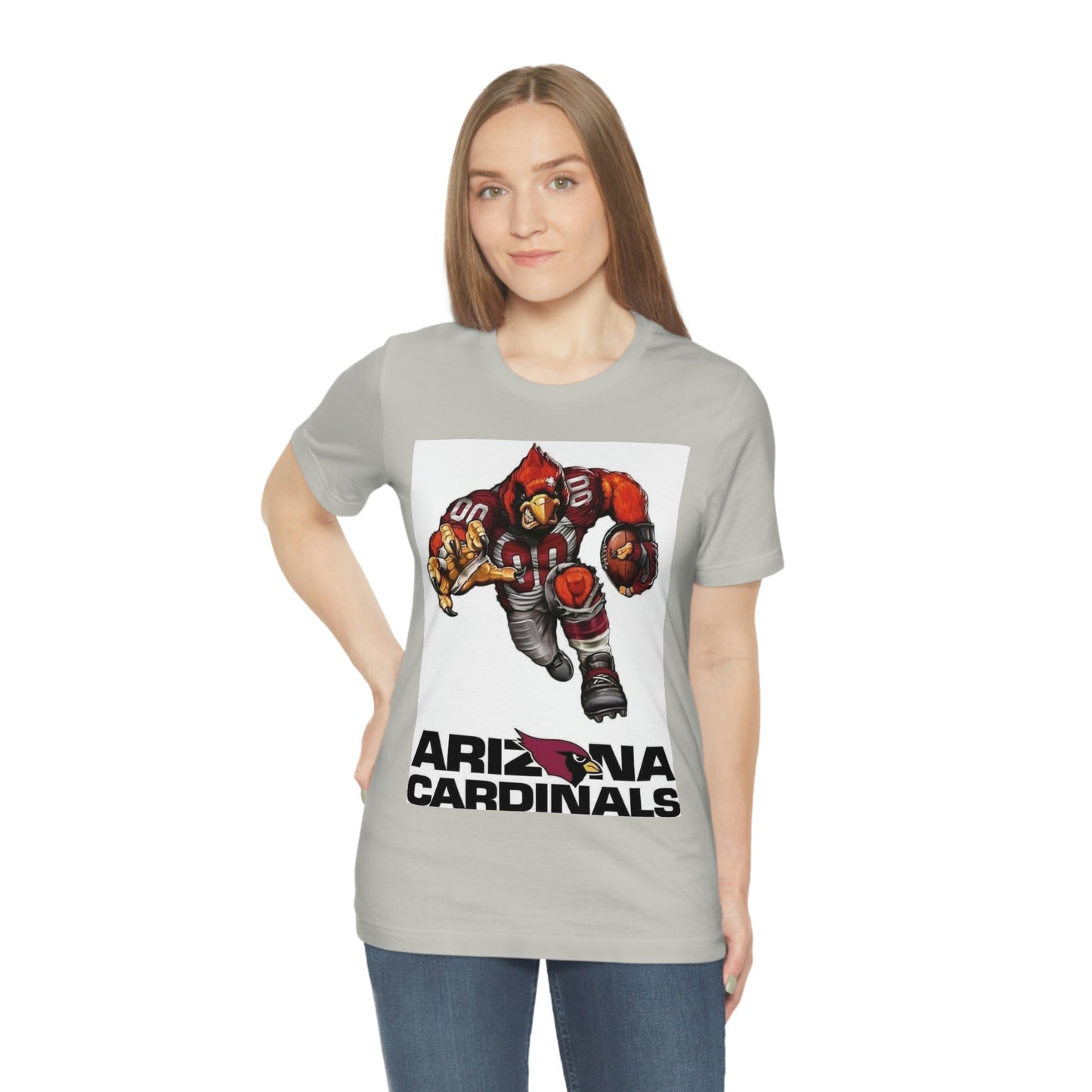 Arizona Football Sports Team Unisex Jersey Short Sleeve Tee