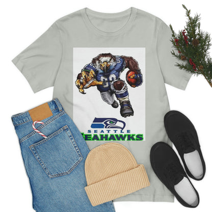 Seattle Football Sports Team Jersey Short Sleeve Tee