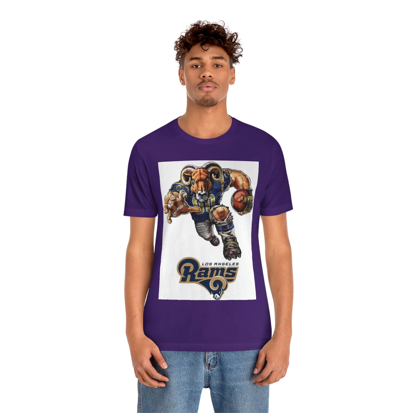 Los Angeles Football Sports Team Jersey Short Sleeve Tee