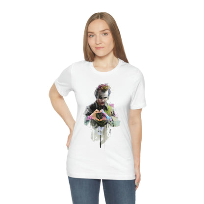 Man Who Stole Our Hearts, Joker Unisex Jersey Short Sleeve Tee