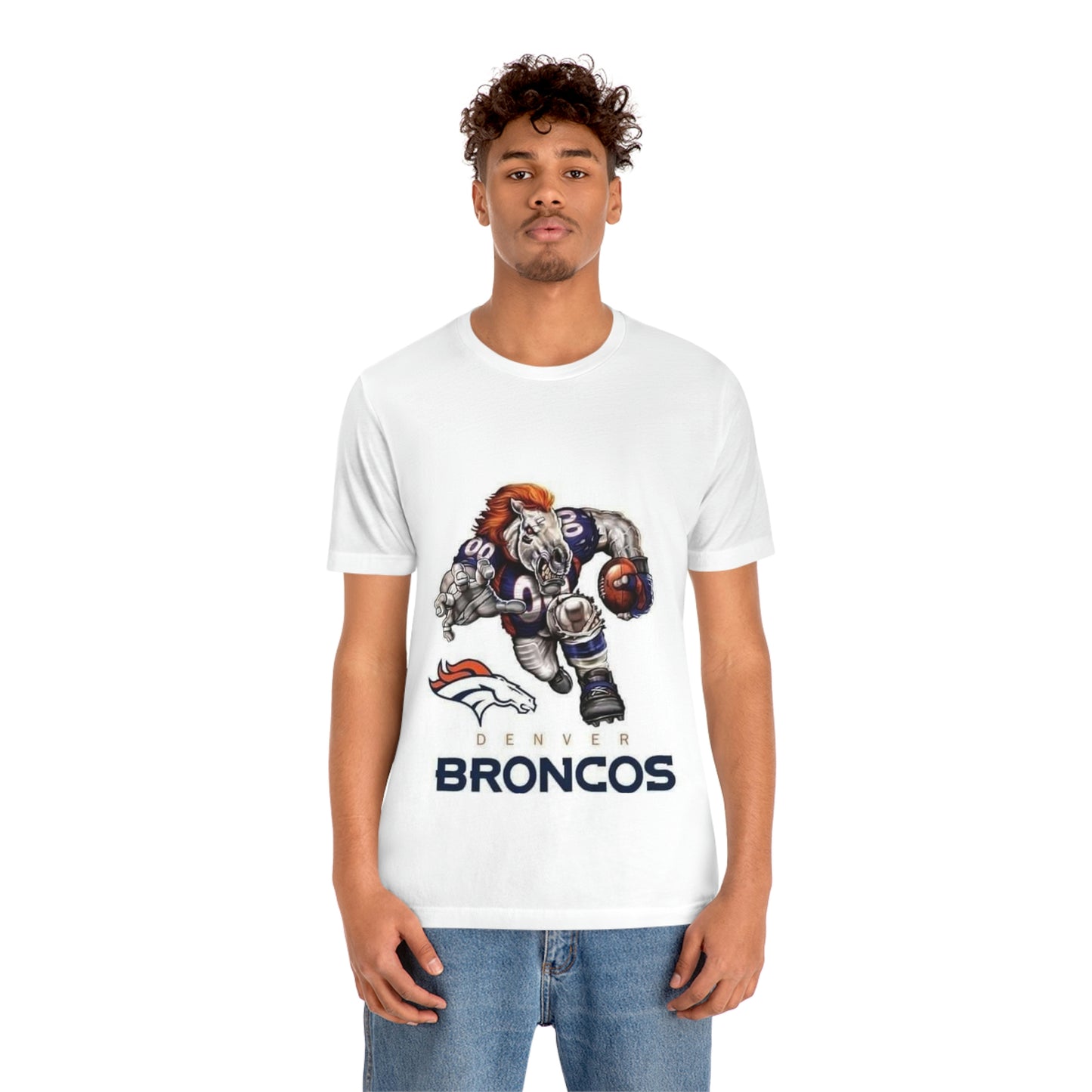 Denver Colorado Football Sports Team Unisex Jersey Short Sleeve Tee