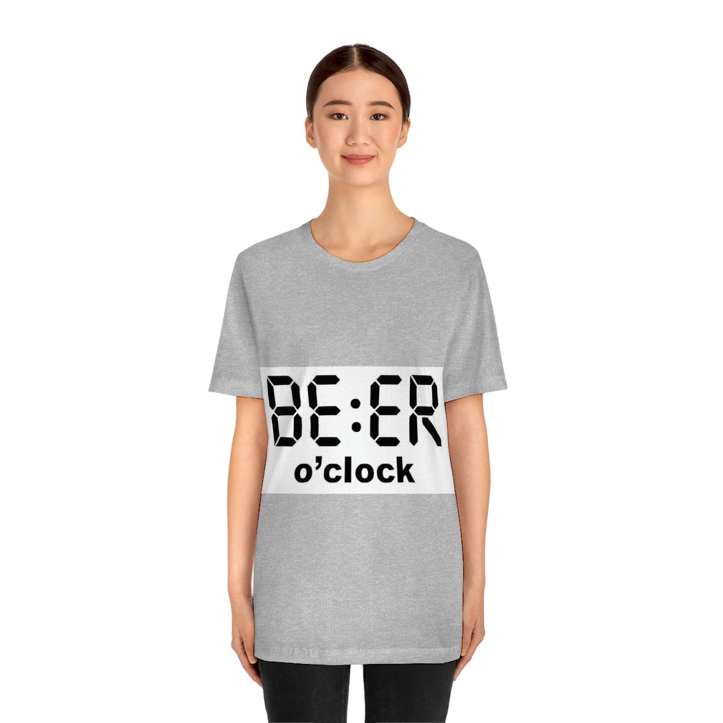 Beer O' Clock, , Unisex Jersey Short Sleeve Tee