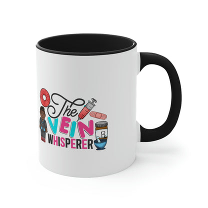 Nurse, Rn, Male 2, The Vein Whisperer, Coffee Mug, 11oz