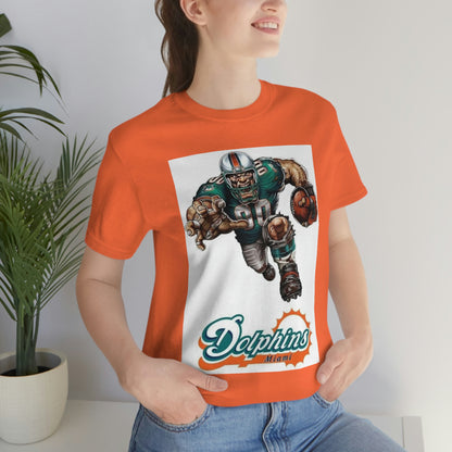 Miami Florida Football Sports Team Unisex Jersey Short Sleeve Tee