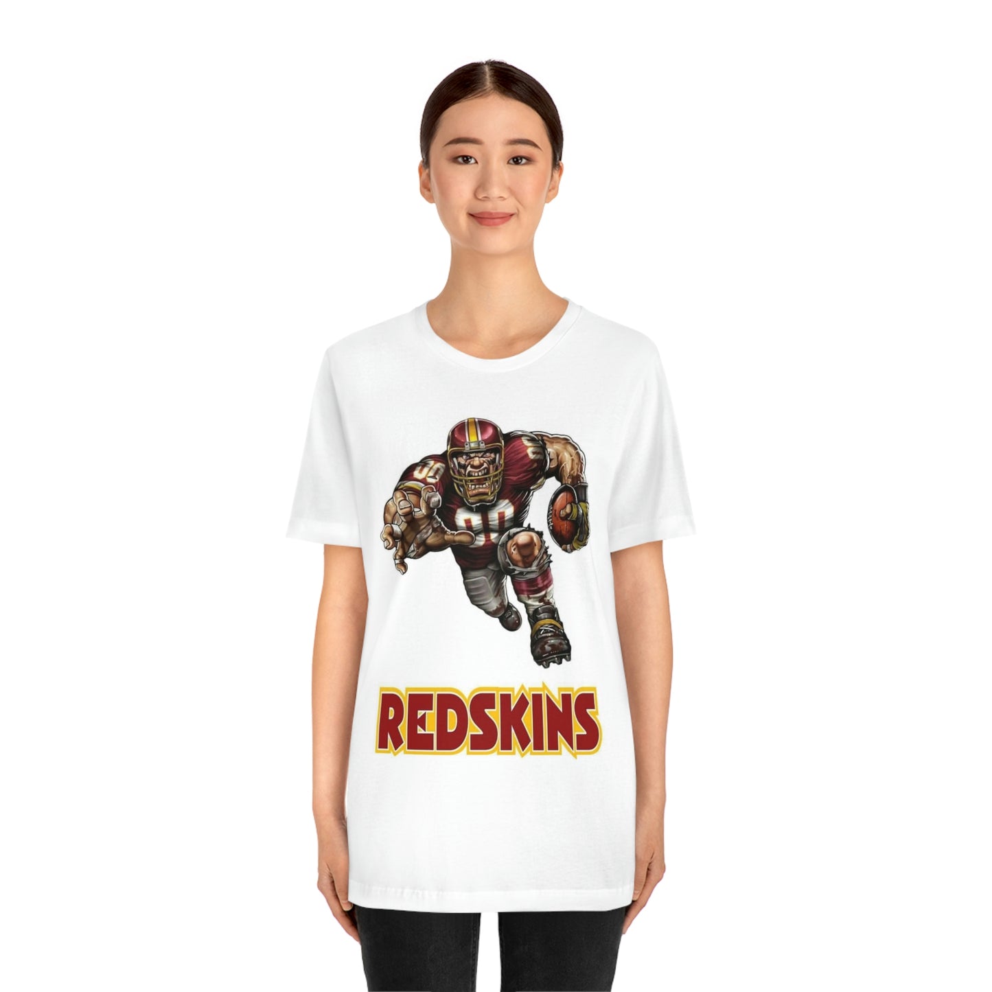 Redskins Football Sports Team Jersey Short Sleeve Tee