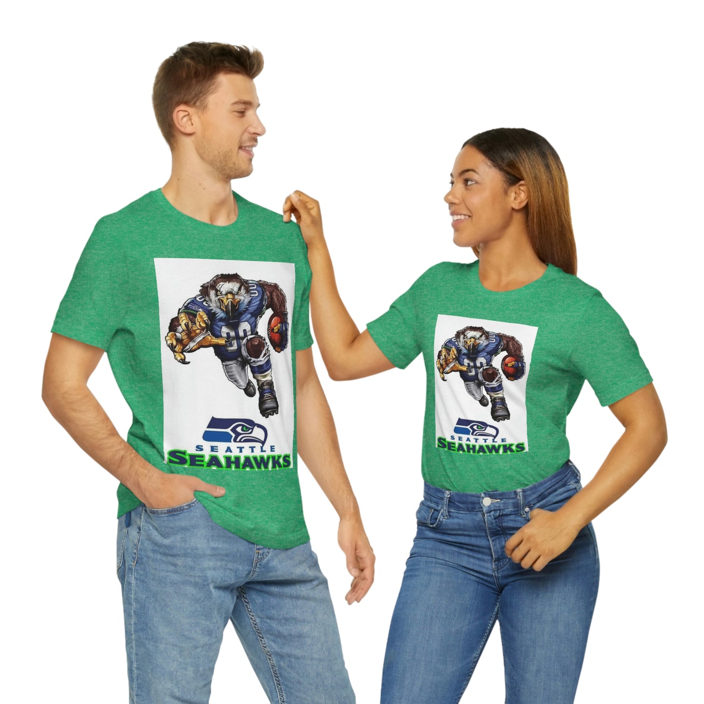 Seattle Football Sports Team Jersey Short Sleeve Tee