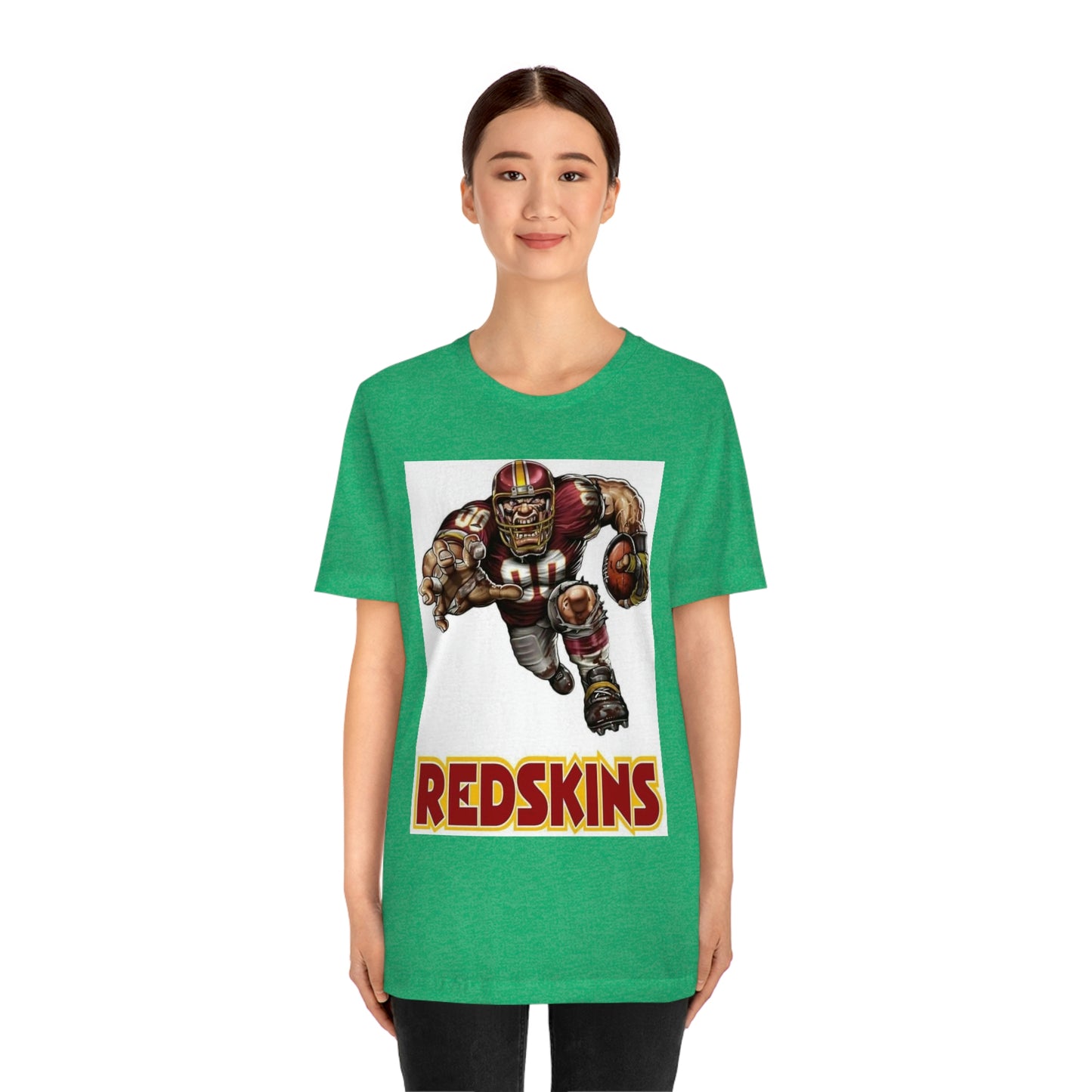 Redskins Football Sports Team Jersey Short Sleeve Tee