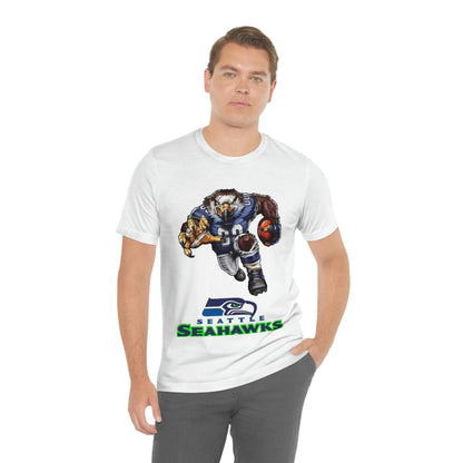 Seattle Football Sports Team Jersey Short Sleeve Tee