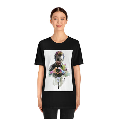 Man Who Stole Our Hearts, Joker Unisex Jersey Short Sleeve Tee