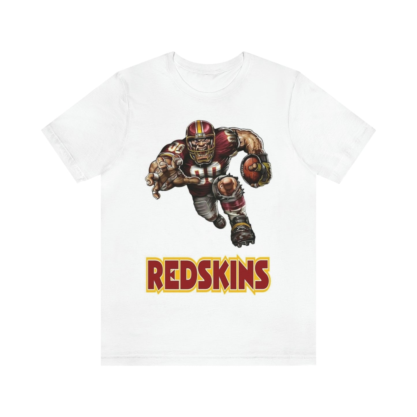 Redskins Football Sports Team Jersey Short Sleeve Tee