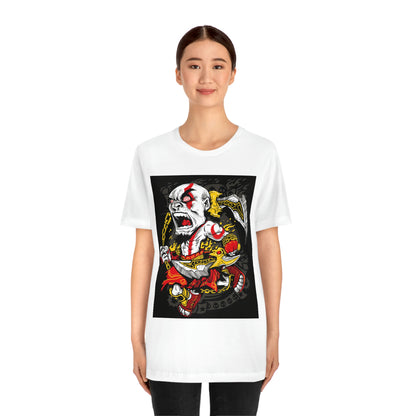 Samurai Warrior, Unisex Jersey Short Sleeve Tee