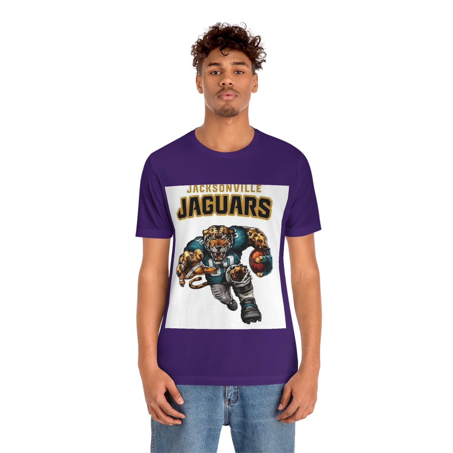 Jacksonville Florida Football Sports Team Jersey Short Sleeve Tee