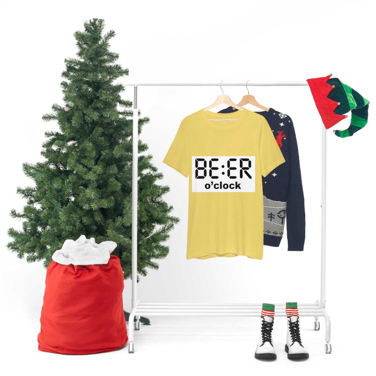 Beer O' Clock, , Unisex Jersey Short Sleeve Tee