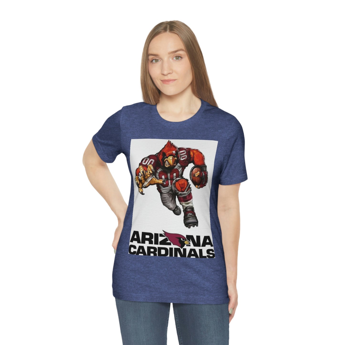 Arizona Football Sports Team Unisex Jersey Short Sleeve Tee