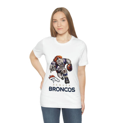 Denver Colorado Football Sports Team Unisex Jersey Short Sleeve Tee