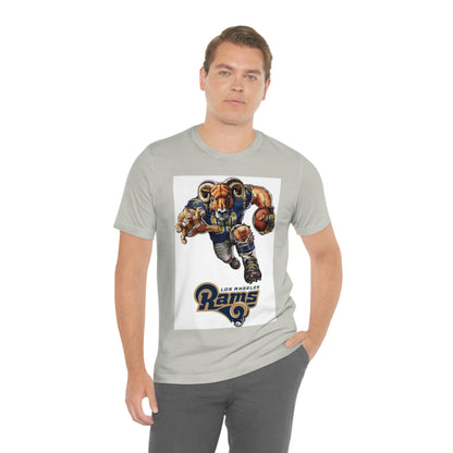 Los Angeles Football Sports Team Jersey Short Sleeve Tee