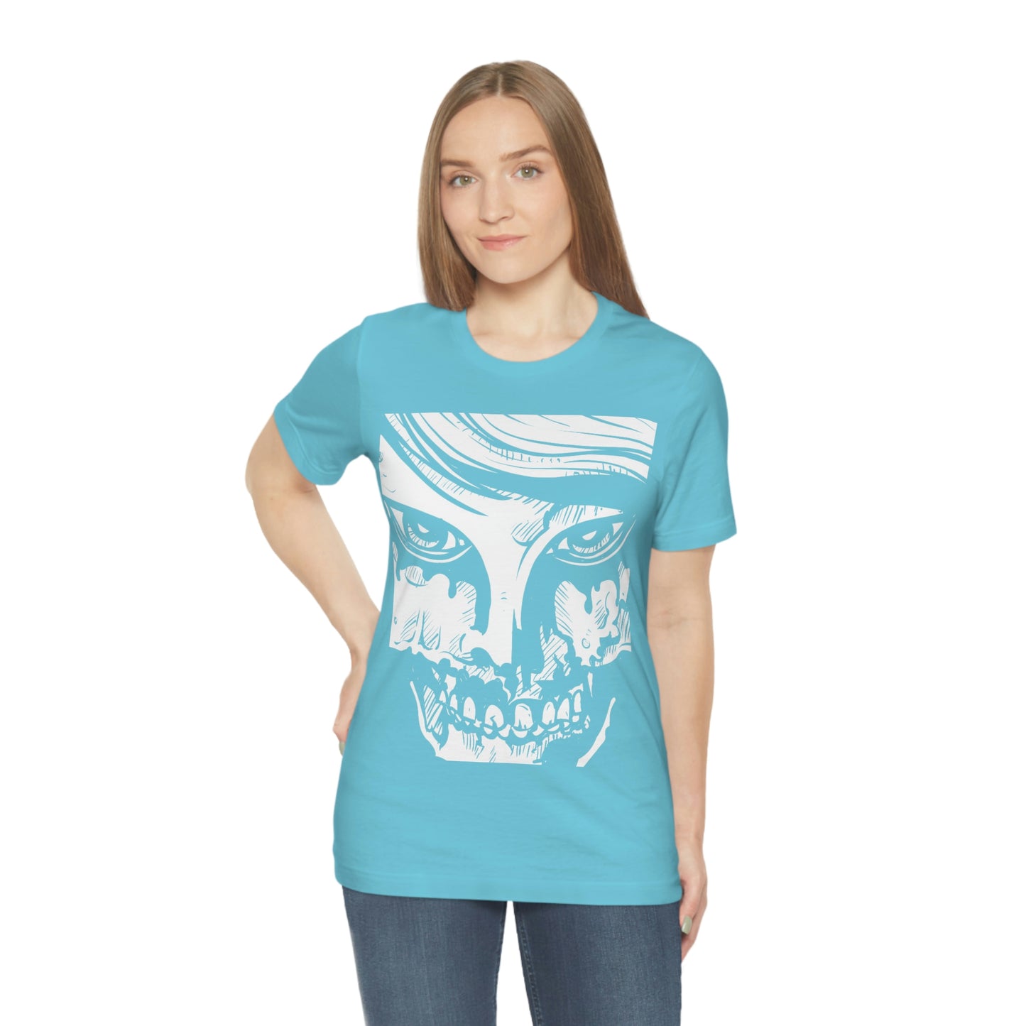 Zombie Girl, Unisex Jersey Short Sleeve Tee