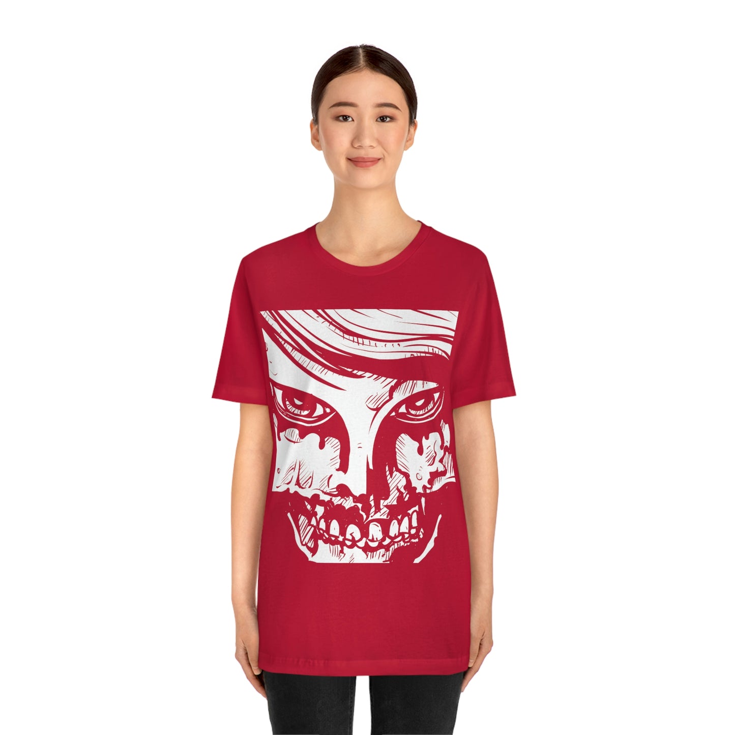 Zombie Girl, Unisex Jersey Short Sleeve Tee