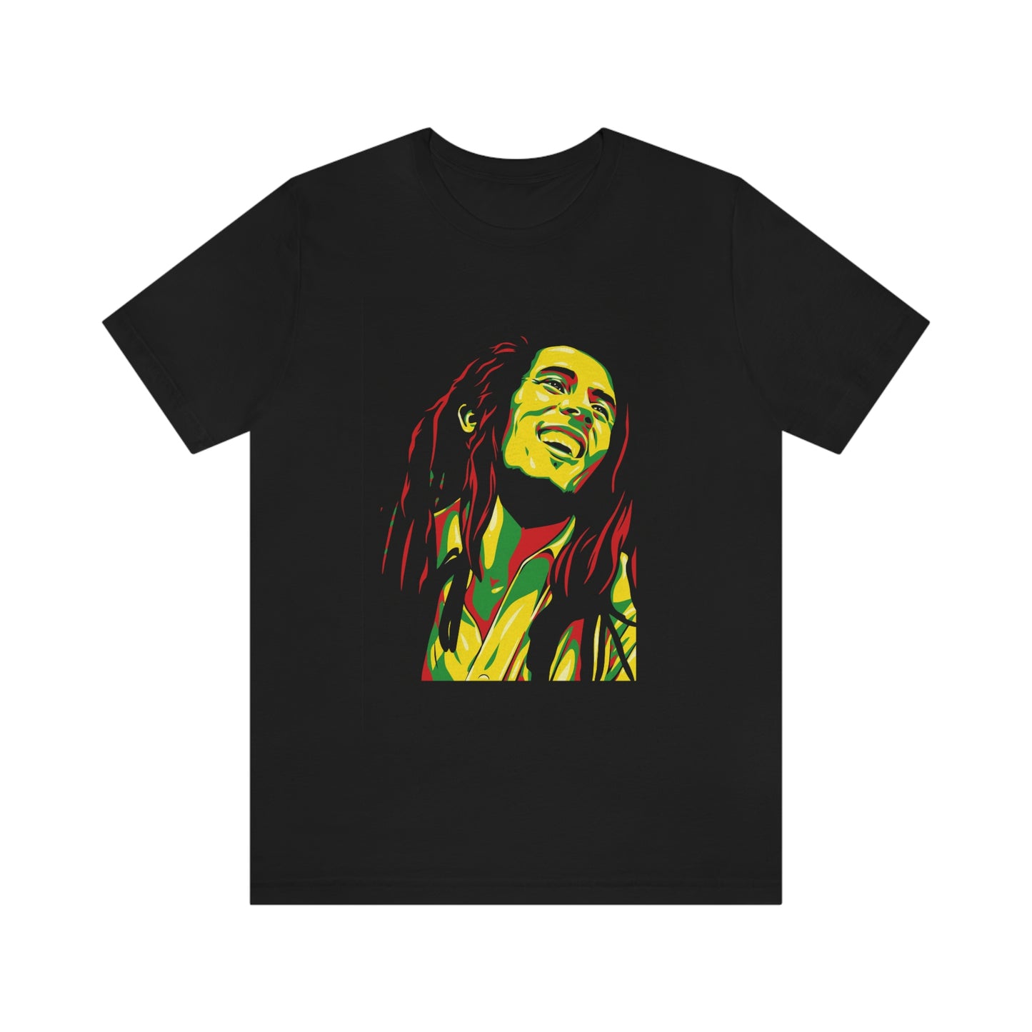 Raggae Music Legend , Unisex Jersey Short Sleeve Tee