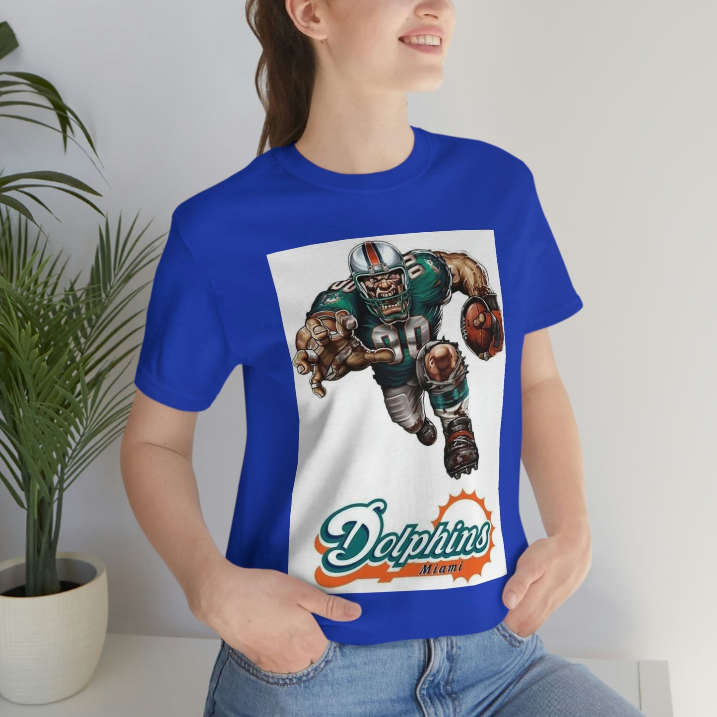 Miami Florida Football Sports Team Unisex Jersey Short Sleeve Tee