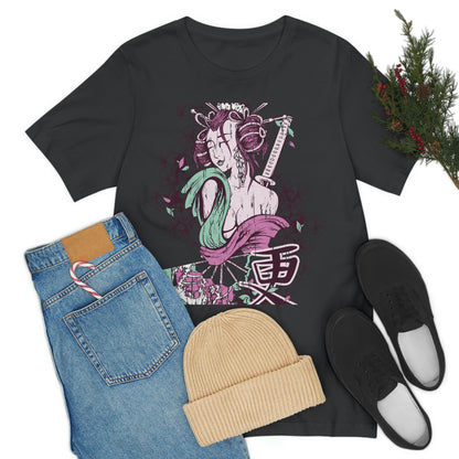 Geisha Girl, Unisex Jersey Short Sleeve Tee