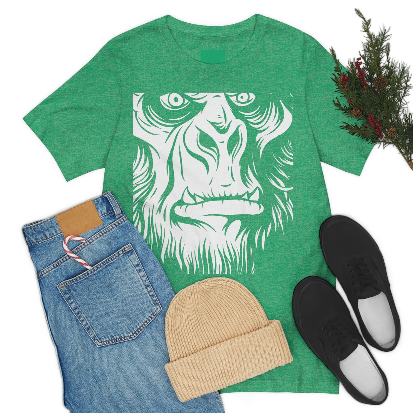 Sasquatch, Unisex Jersey Short Sleeve Tee