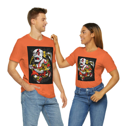 Samurai Warrior, Unisex Jersey Short Sleeve Tee