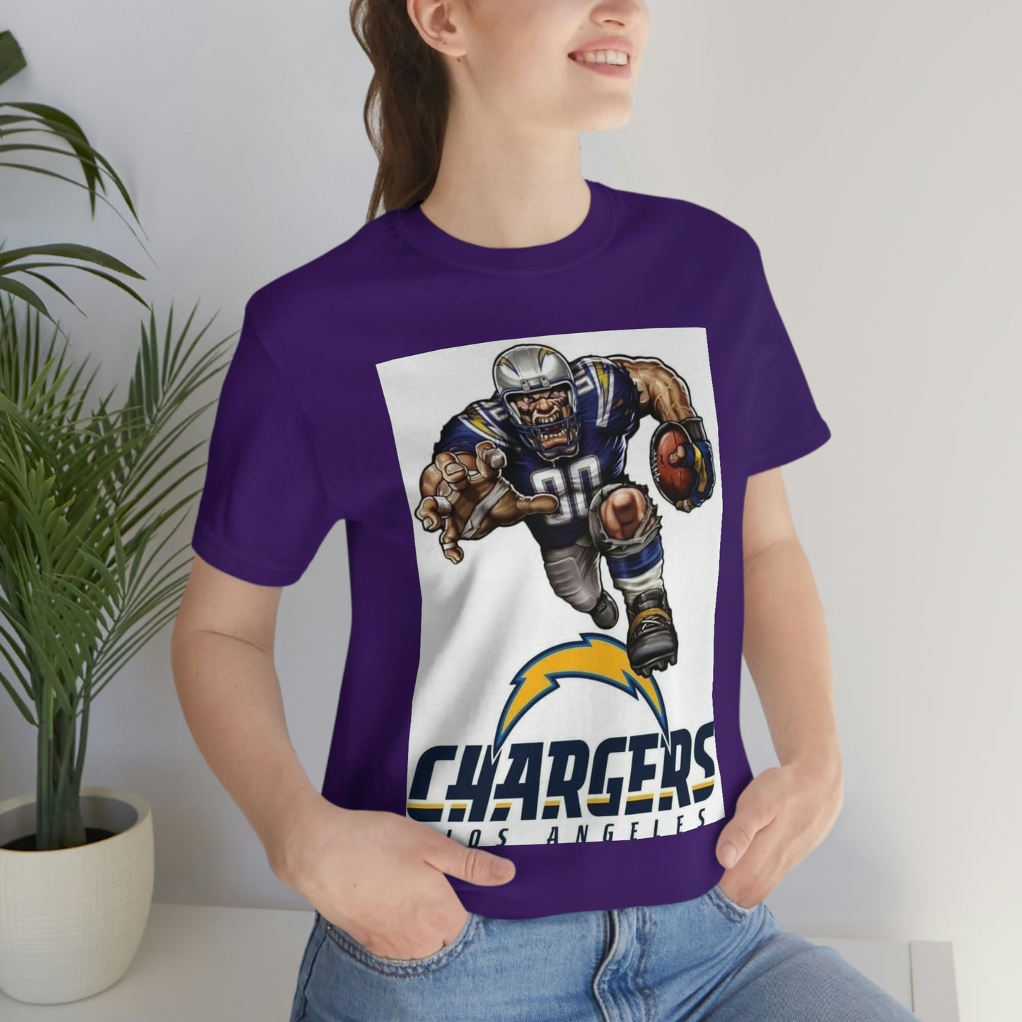 Los Angeles Football Sports Team Jersey Short Sleeve Tee