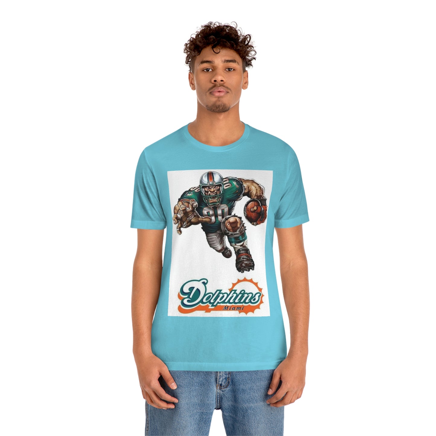 Miami Florida Football Sports Team Unisex Jersey Short Sleeve Tee