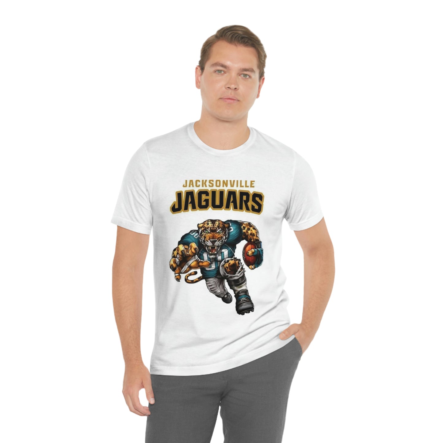 Jacksonville Florida Football Sports Team Jersey Short Sleeve Tee