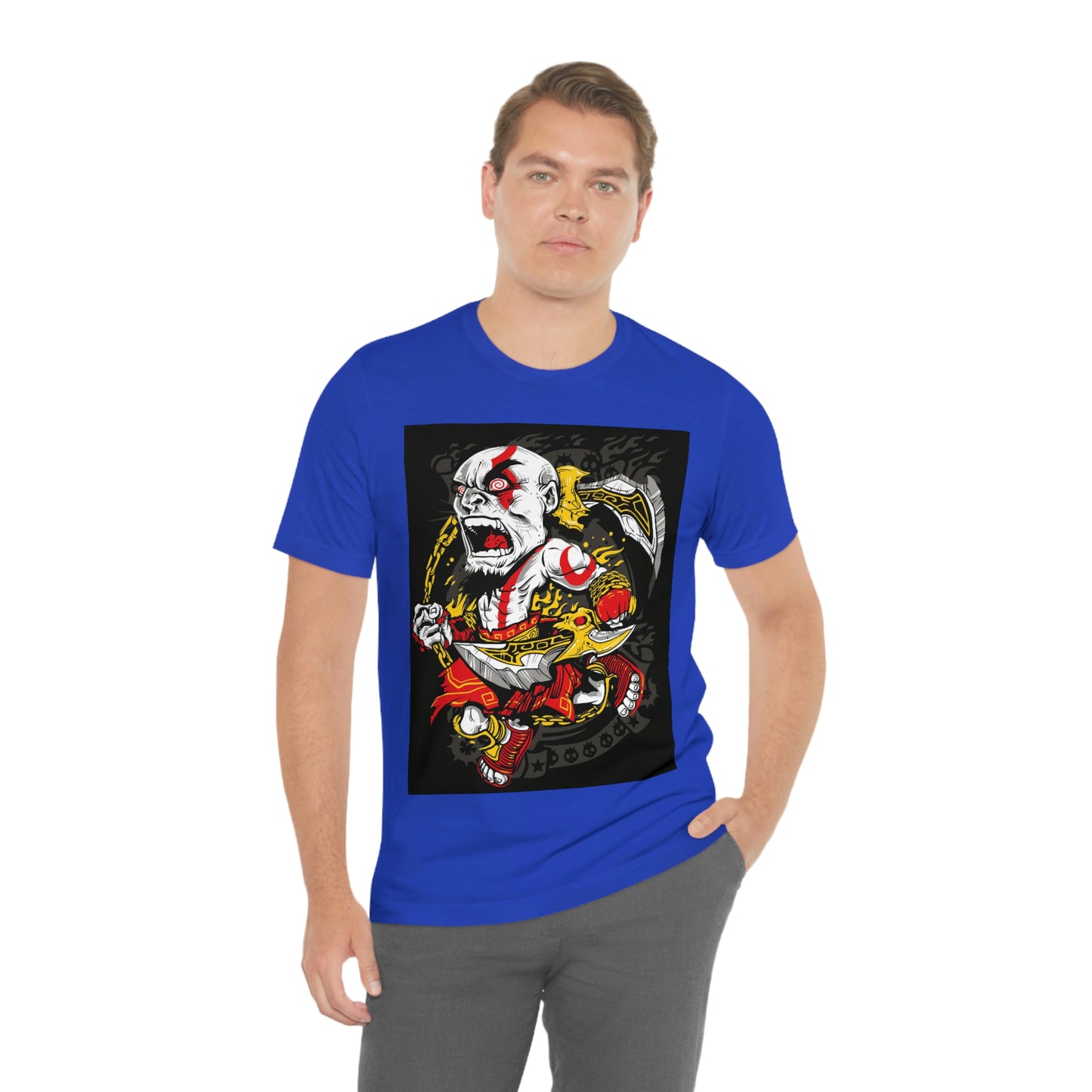 Samurai Warrior, Unisex Jersey Short Sleeve Tee