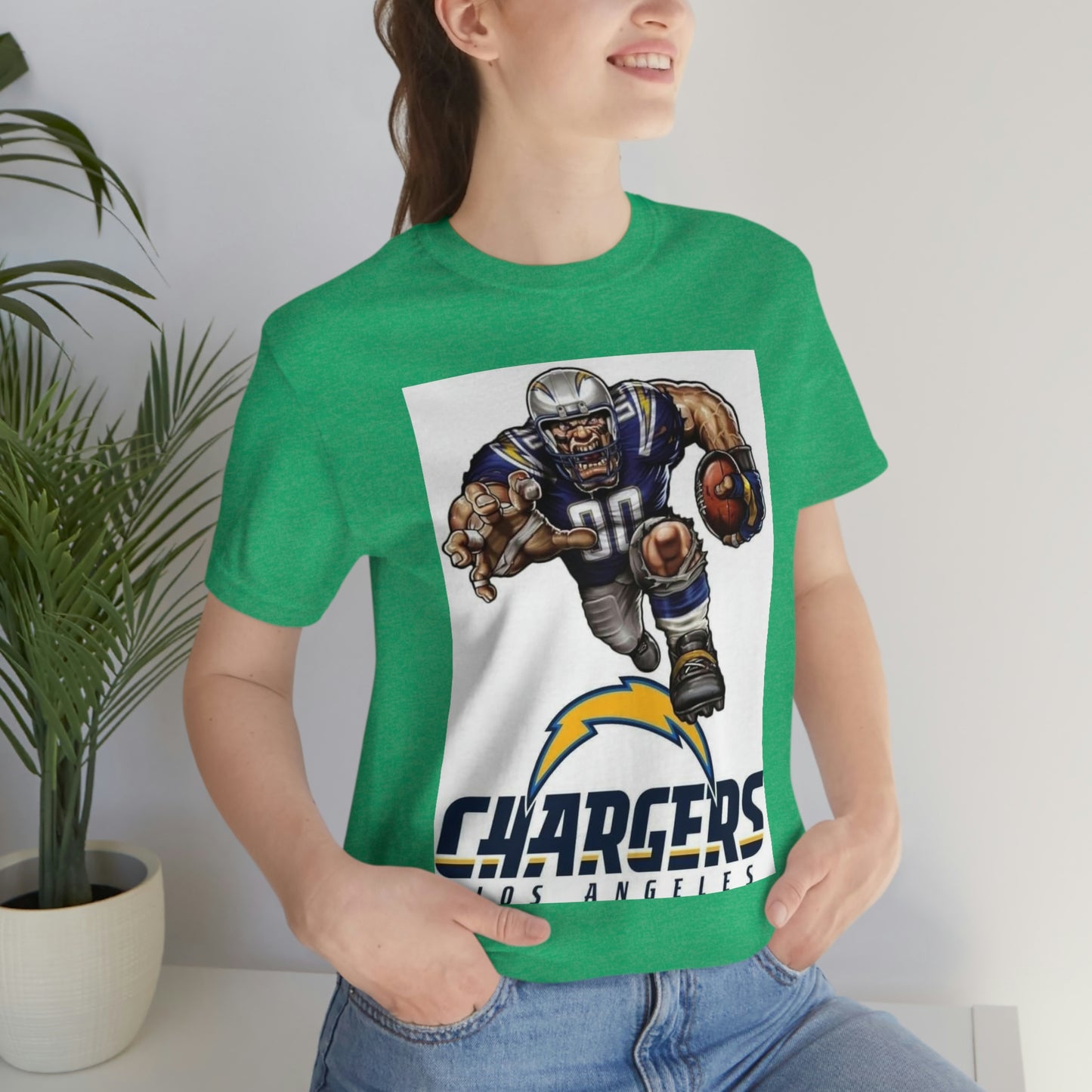 Los Angeles Football Sports Team Jersey Short Sleeve Tee