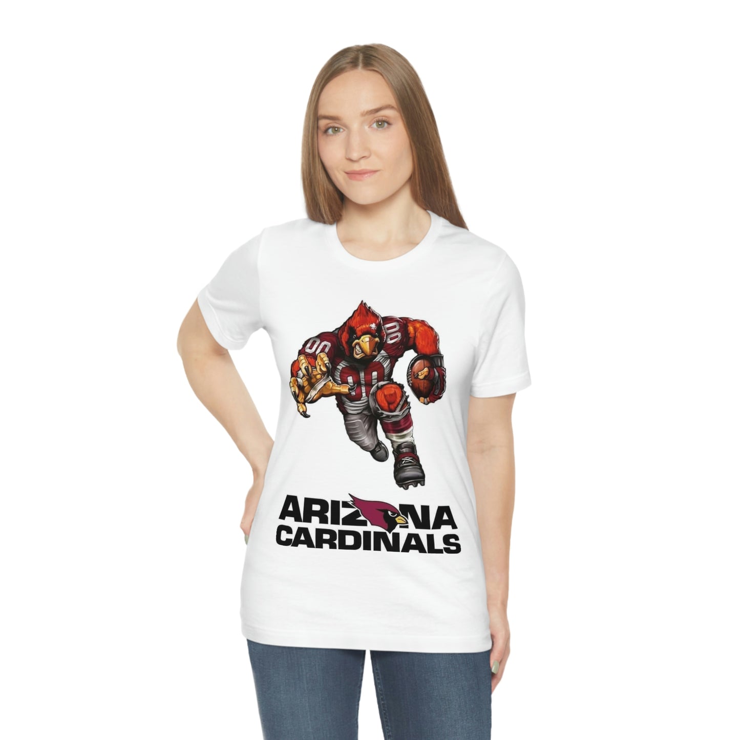 Arizona Football Sports Team Unisex Jersey Short Sleeve Tee