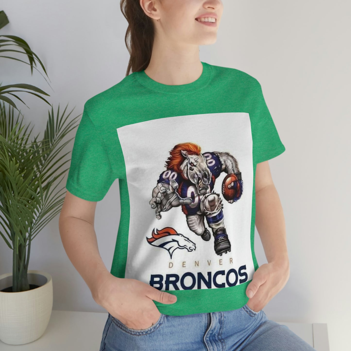 Denver Colorado Football Sports Team Unisex Jersey Short Sleeve Tee