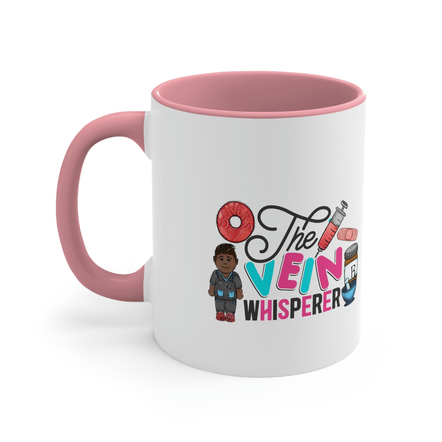 Nurse, Rn, Male 2, The Vein Whisperer, Coffee Mug, 11oz