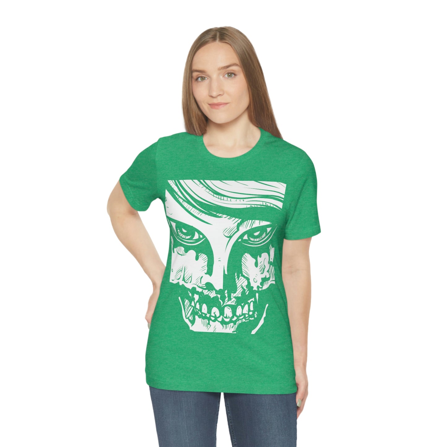 Zombie Girl, Unisex Jersey Short Sleeve Tee