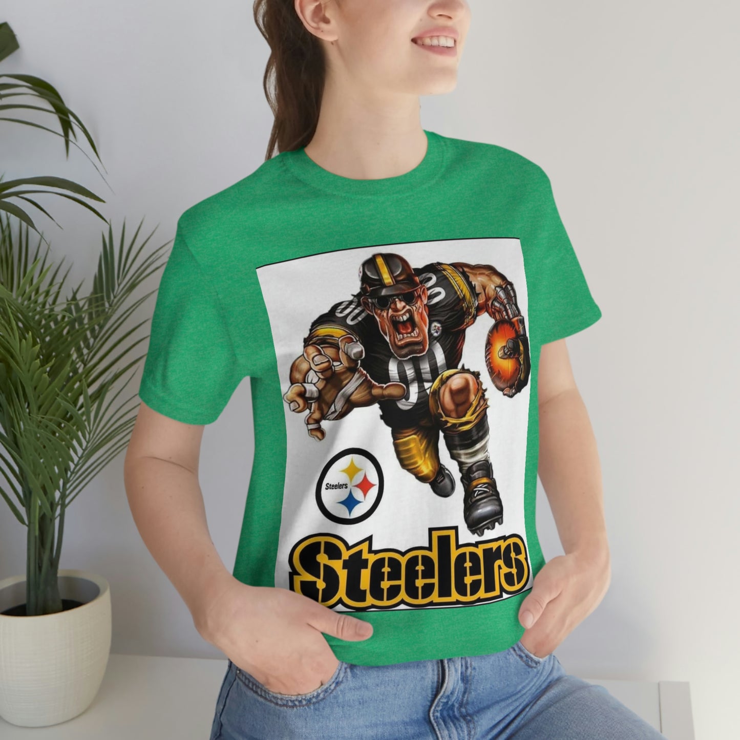 Pittsburgh Pennsylvania Football Sports Team Unisex Jersey Short Sleeve Tee