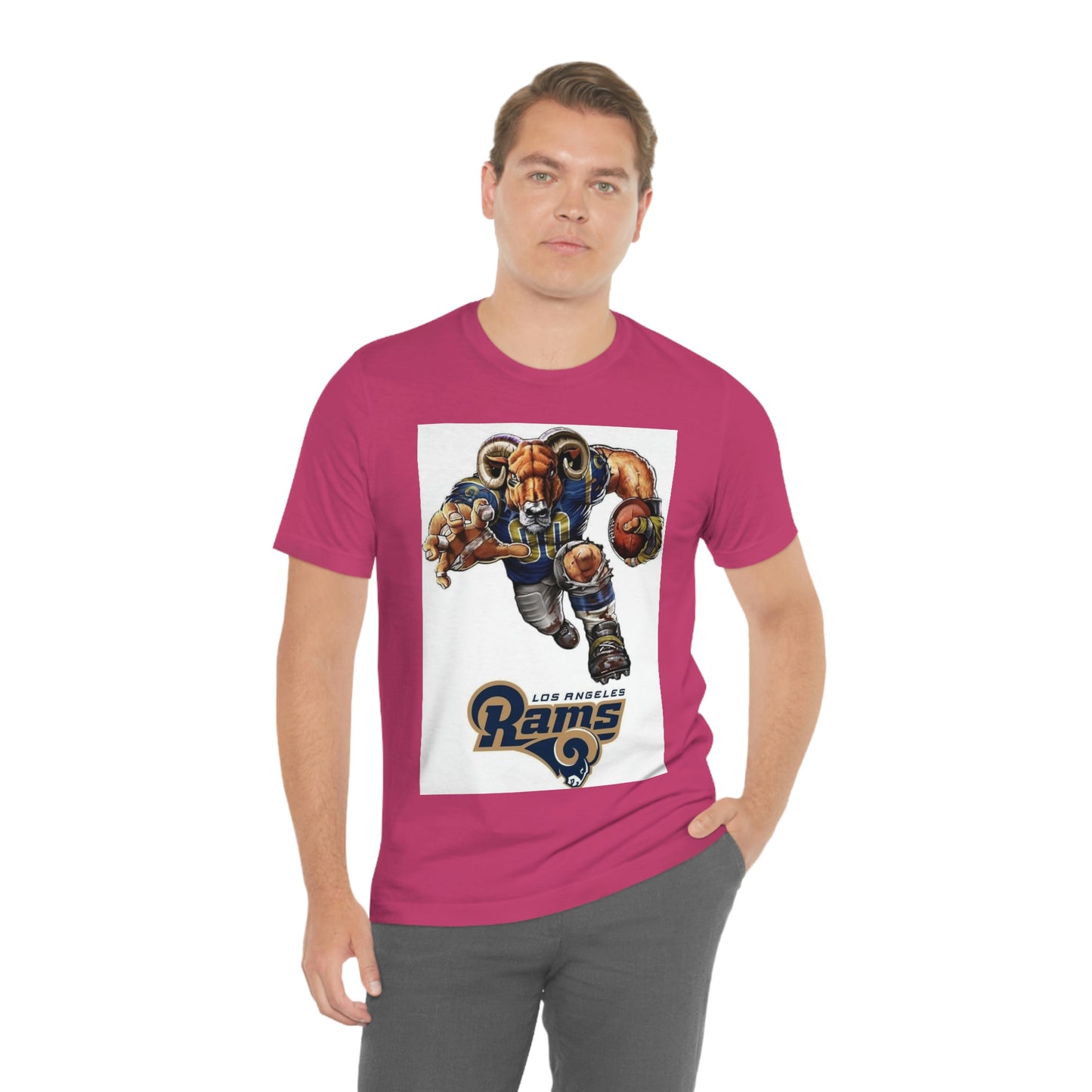 Los Angeles Football Sports Team Jersey Short Sleeve Tee