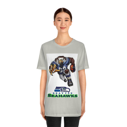 Seattle Football Sports Team Jersey Short Sleeve Tee