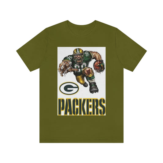 Packers Football Sports Team Unisex Jersey Short Sleeve Tee