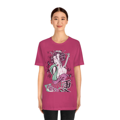 Geisha Girl, Unisex Jersey Short Sleeve Tee