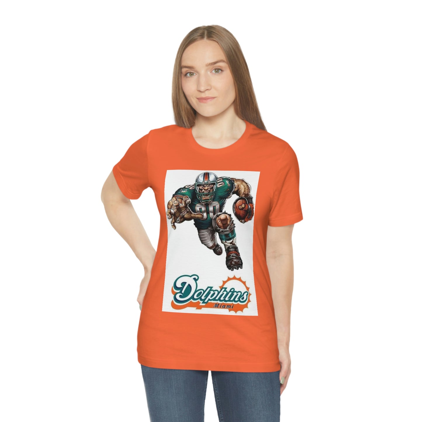 Miami Florida Football Sports Team Unisex Jersey Short Sleeve Tee