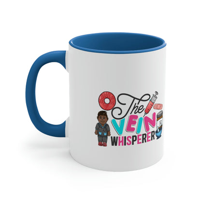 Nurse, Rn, Male 2, The Vein Whisperer, Coffee Mug, 11oz