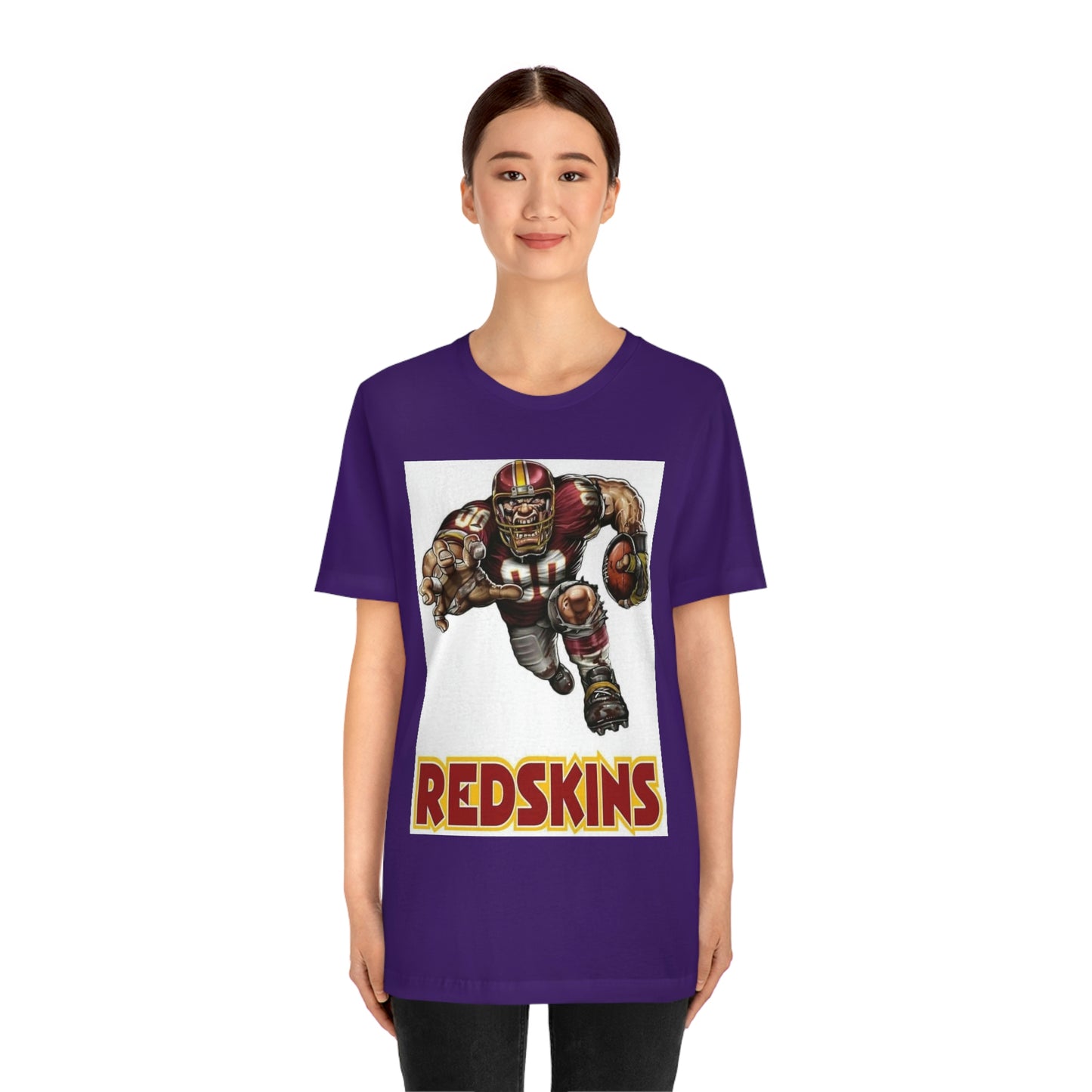 Redskins Football Sports Team Jersey Short Sleeve Tee