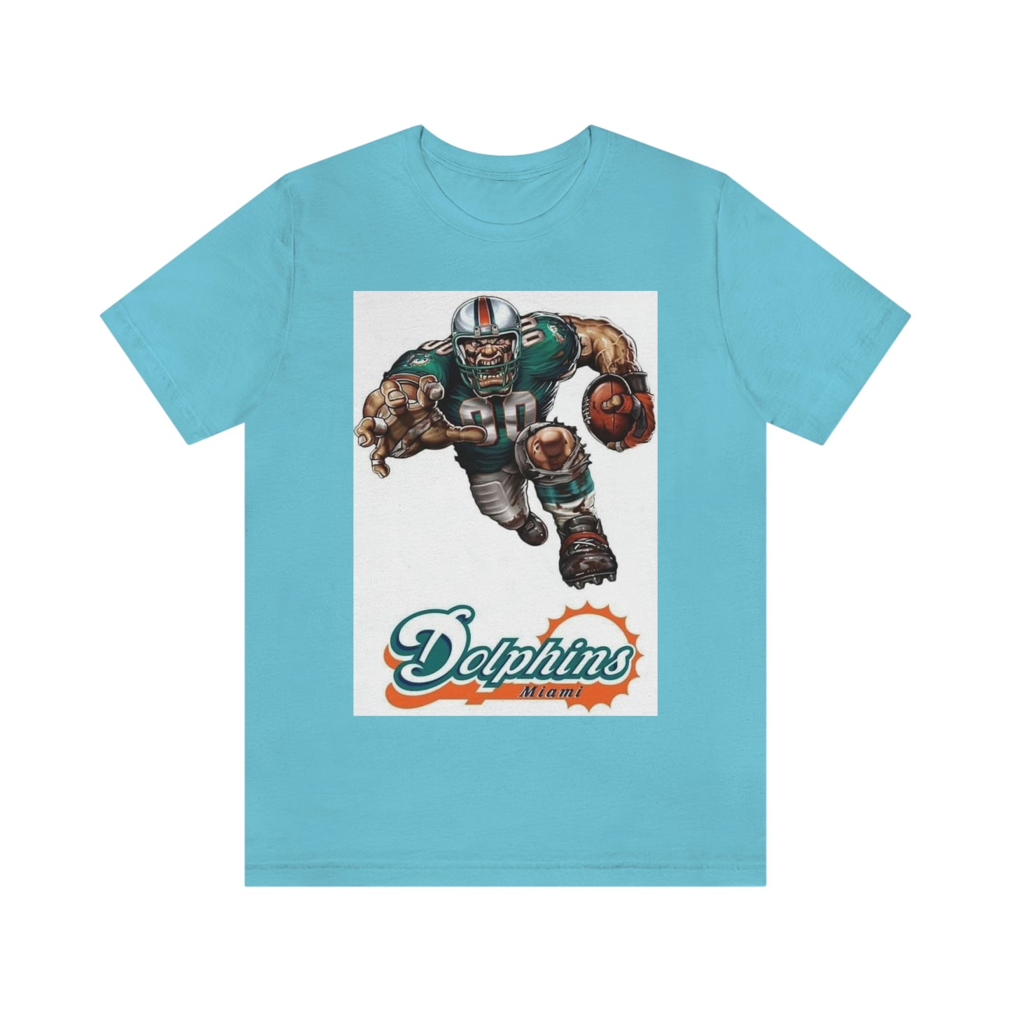 Miami Florida Football Sports Team Unisex Jersey Short Sleeve Tee