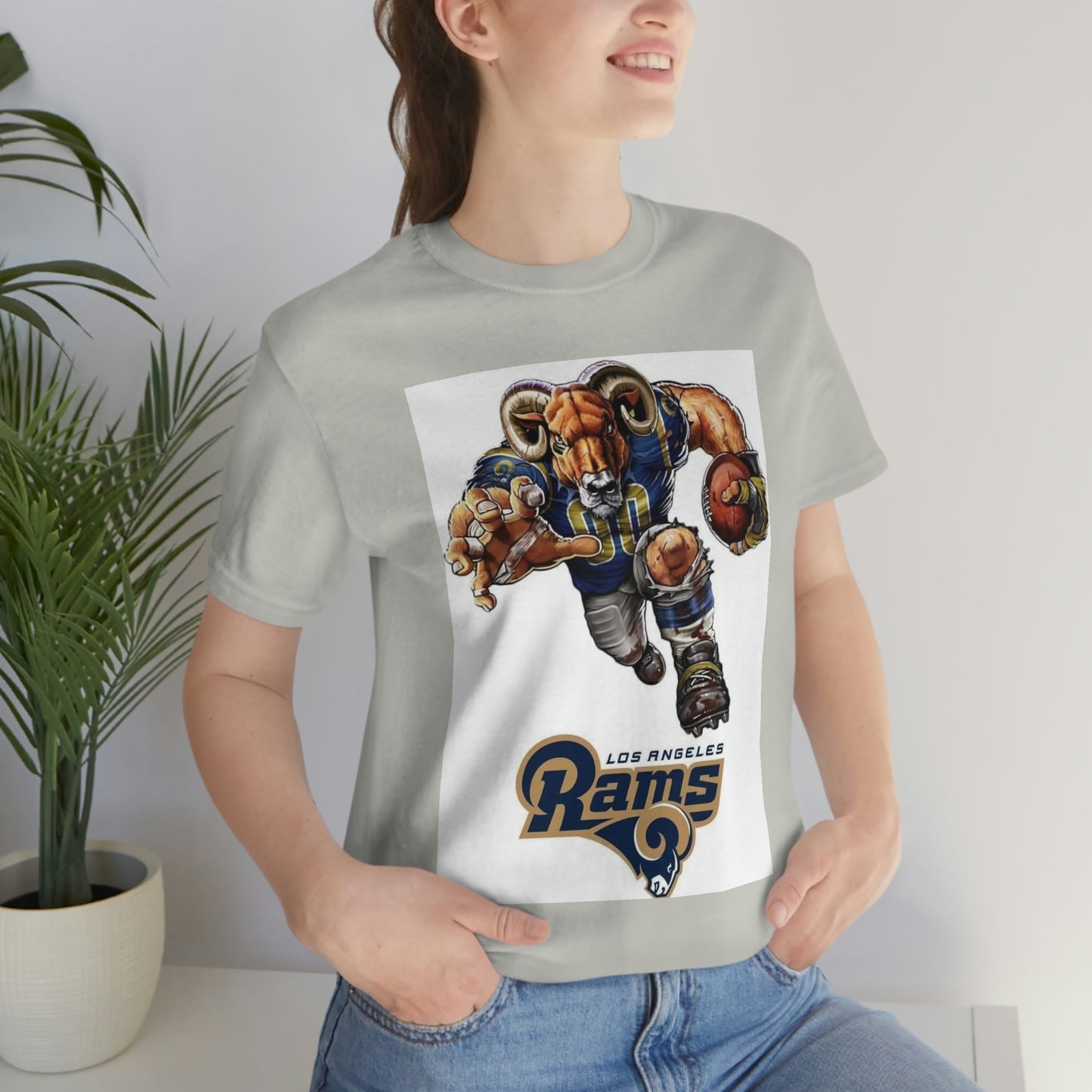 Los Angeles Football Sports Team Jersey Short Sleeve Tee