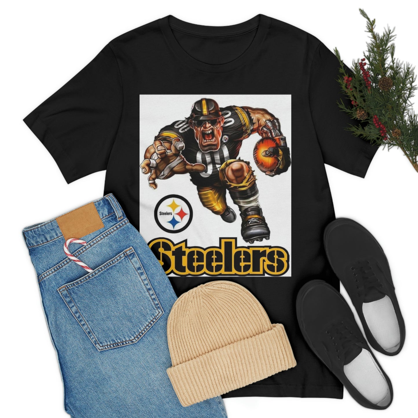 Pittsburgh Pennsylvania Football Sports Team Unisex Jersey Short Sleeve Tee